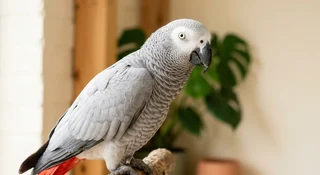 Congo African Grey from our for-sale page for buyers wanting a single companion