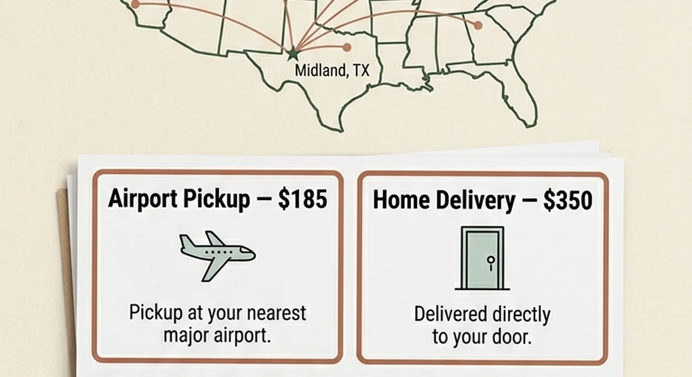 How a Timneh African Grey travels — IATA live-animal cargo and climate-controlled home delivery from Midland, Texas